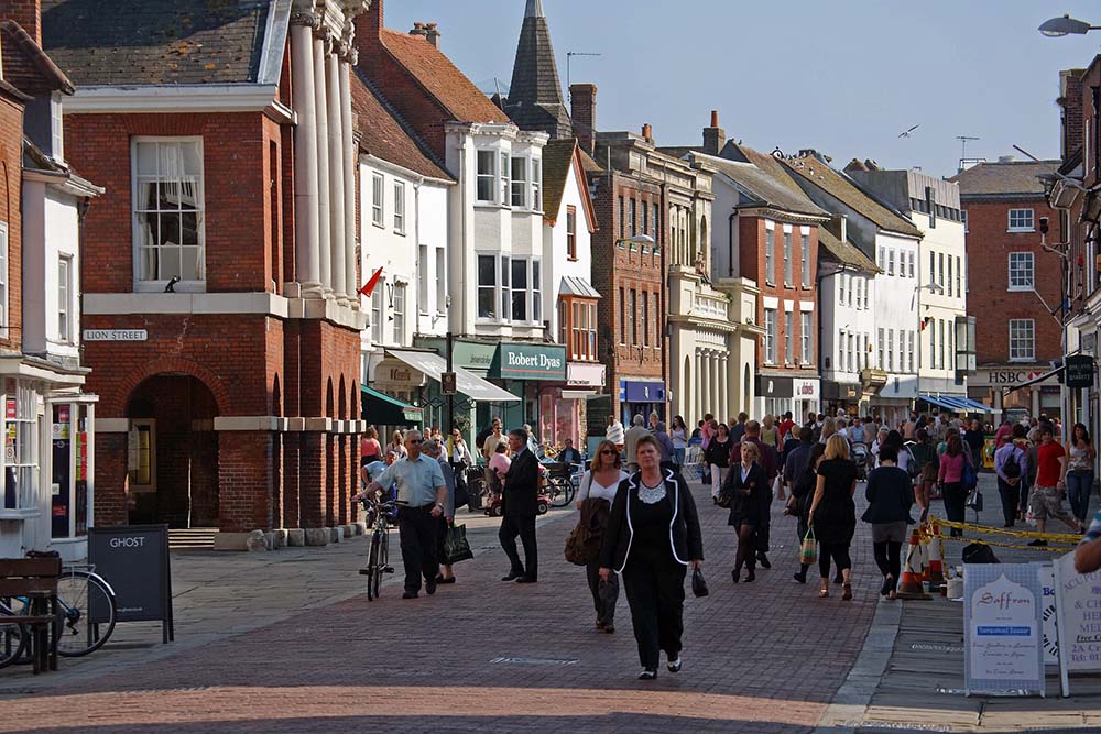 Chichester, sunniest city in the UK