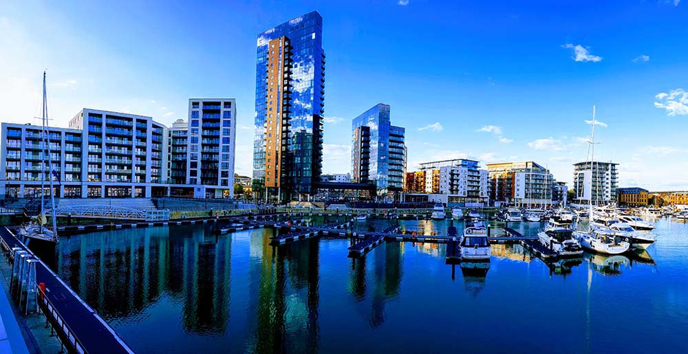 Southampton, the second warmest city in the UK