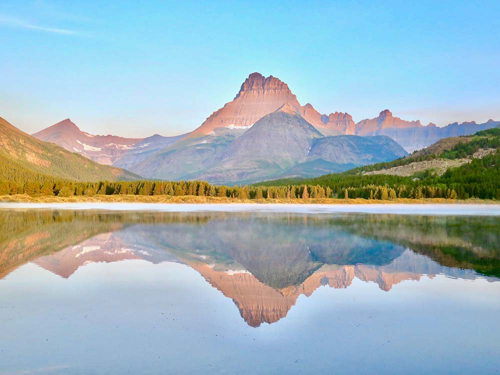 Swiftcurrent Lake, Glacier National Park, Montana