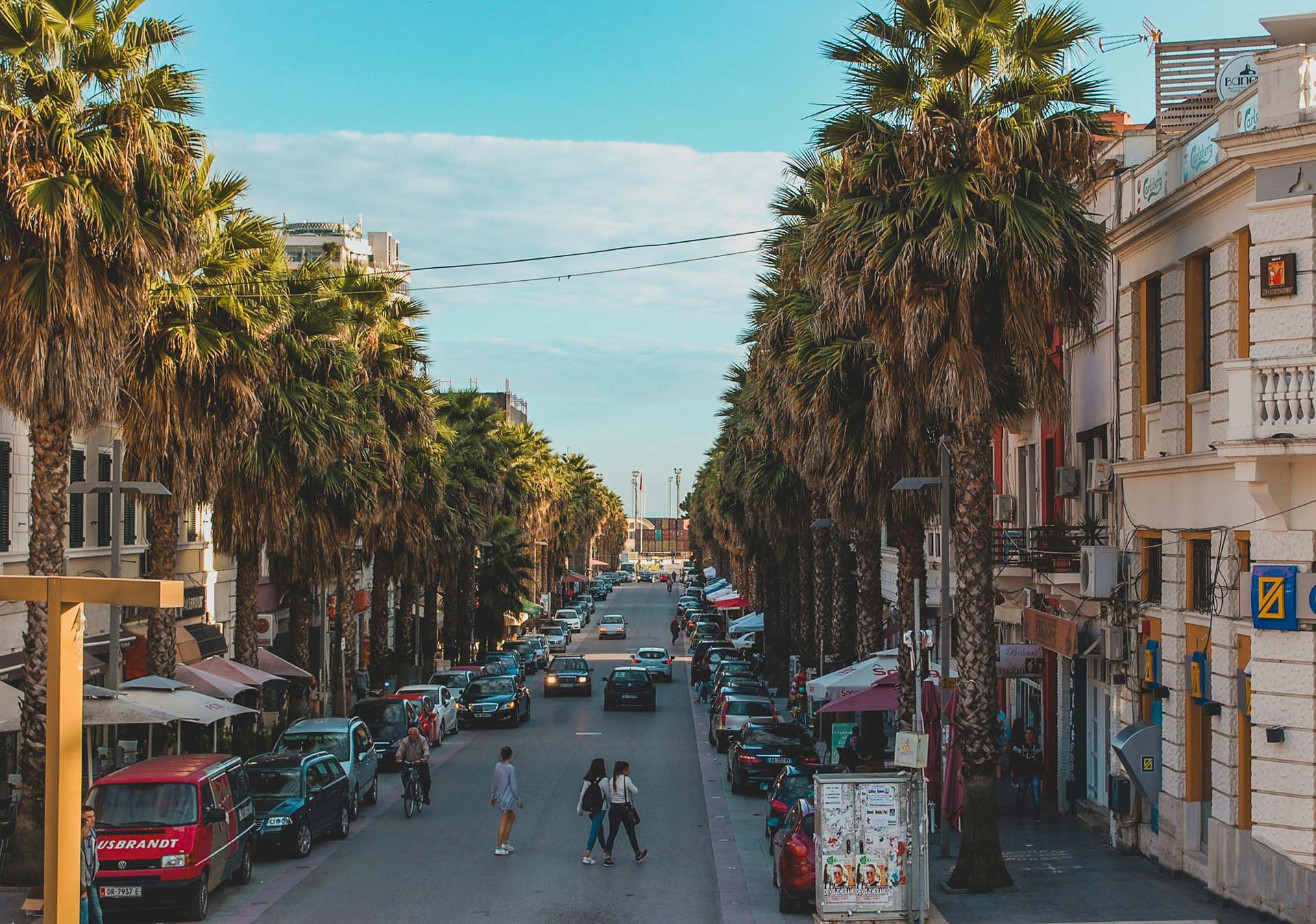 Warmest Albanian Cities
