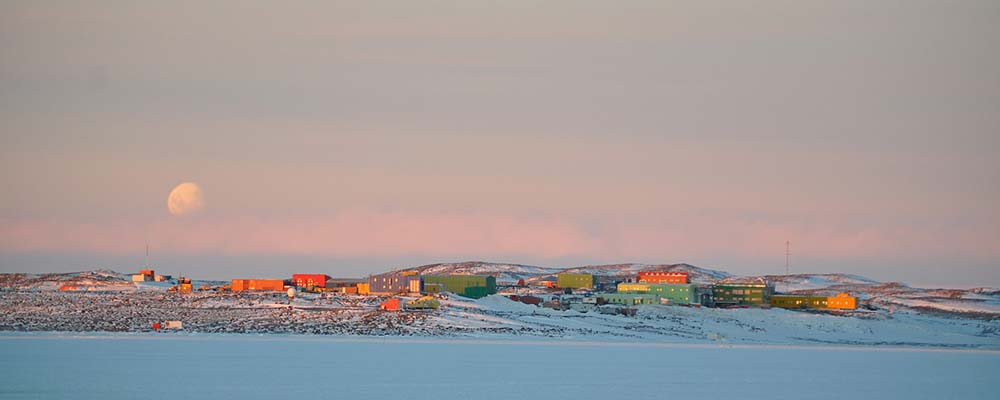 Davis Station, the Coldest Place in Australia
