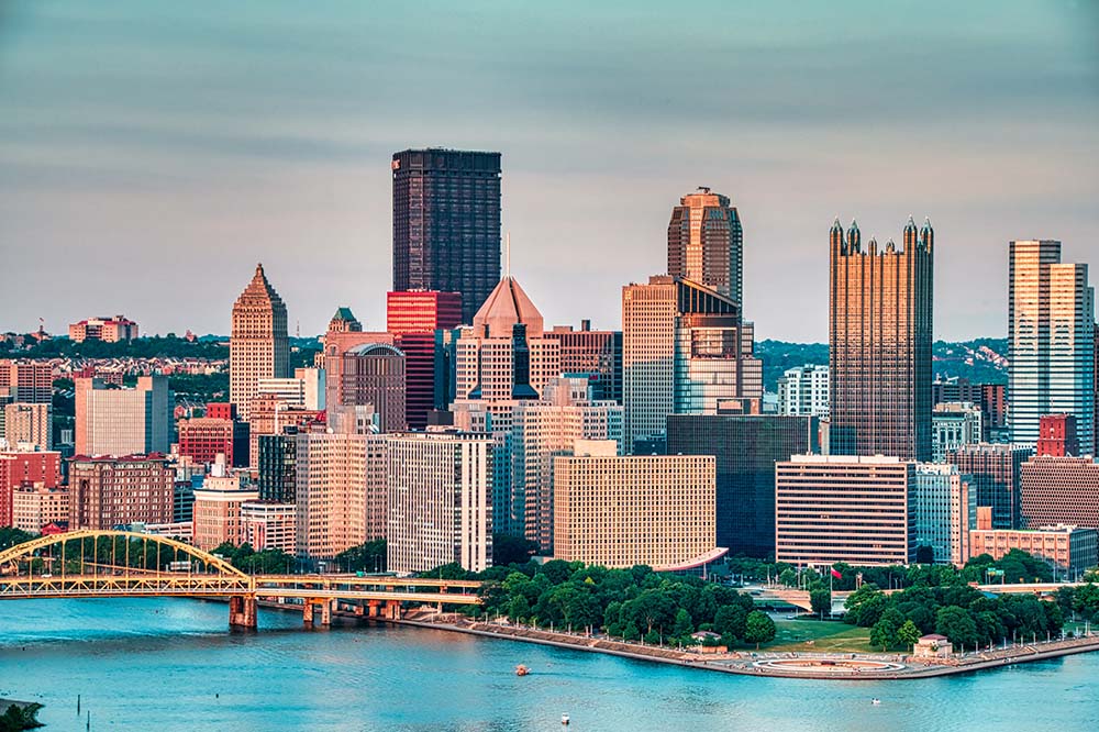 Pittsburgh Average Weather Compared to Other Cities