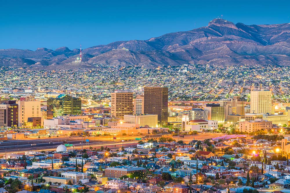 Texas City With a Climate Like California: El Paso